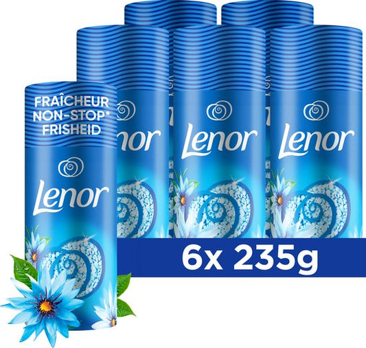 Lenor Geurbooster Voor Je Was - Zeebries - Wasparfum - Voordeelverpakking 6 x 235g