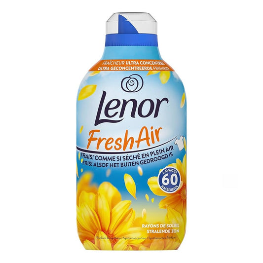 Lenor - Wasverzachter - Vloeibaar - Fresh Air - Rays of Sunshine - 60Wb/840ml