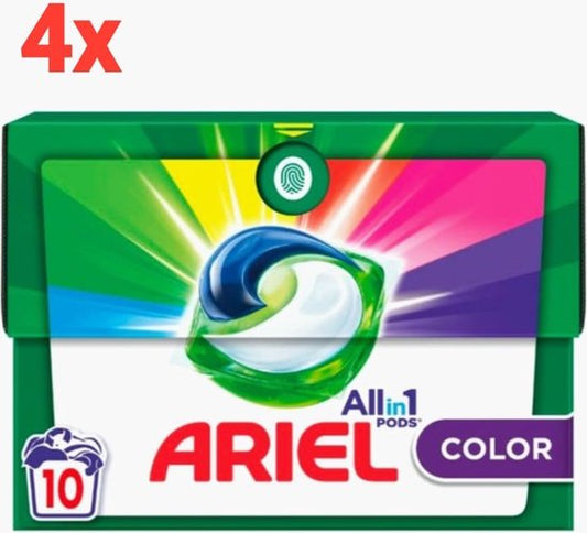 Ariel Color All-in-1 Pods 4 x 10 stuks