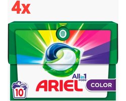 Ariel Color All-in-1 Pods 4 x 10 stuks