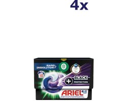 Ariel 4in1 pods Wasmiddel black protection 4x 10 Wasbeurten