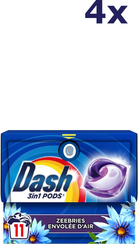 4x Dash Pods 3in1 11sc221.1gr zeebries