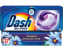 Dash Wasmiddelcapsules 4in1 Pods Zeebries 37 stuks