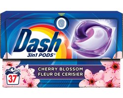 Dash Wasmiddelcapsules 3in1 Pods Kersenbloesem - 37 stuks
