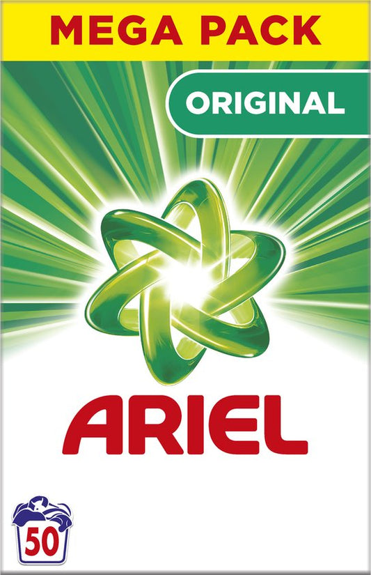 Ariel Waspoeder - Wasmiddel - Original - 50 Wasbeurten