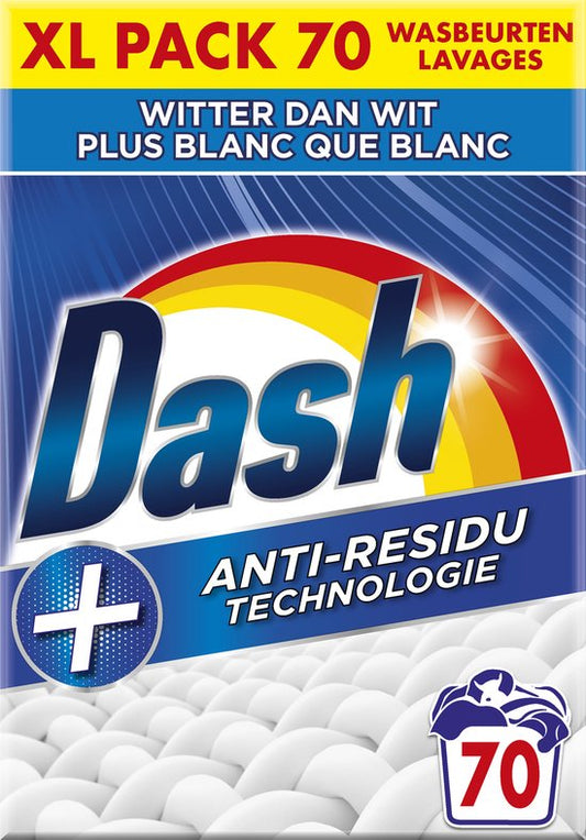 Dash Waspoeder - Witter Dan Wit - 70 Wasbeurten
