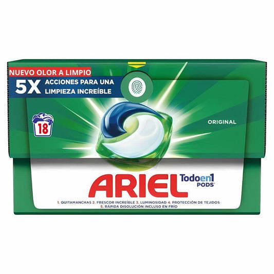 Ariel - Wasmiddel - Pods - All-in 1 - Original - 18Wb/369g