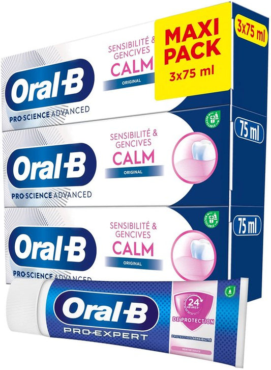 Oral-B Tandpasta Gevoeligheid & Tandvlees Calm Original 3x75 ml