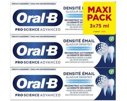 Oral-B Tandpasta Pro Science Advanced Glaze Density Daily Protection - 3x75 ml