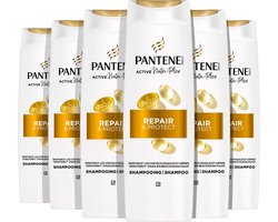 Pantene Pro-V Active Nutri-Plex Repair & Protect Shampoo - voor droog, beschadigd haar - Voordeelverpakking 6 x 400ml