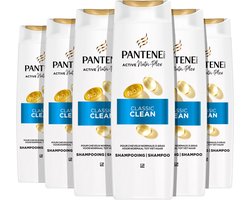 Pantene Shampoo Classic Clean - 6 x 400 ml - Voordeelverpakking