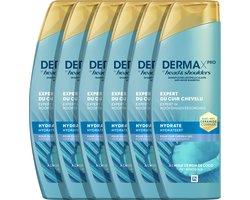 DermaXPro by Head & Shoulders Hydraterende Anti-roos Shampoo met Kokosolie - 6 x 250ml