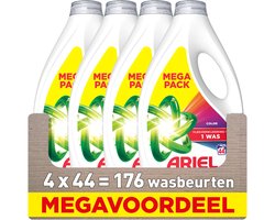 Ariel Vloeibaar Wasmiddel Kleur - 4 x 44 Wasbeurten