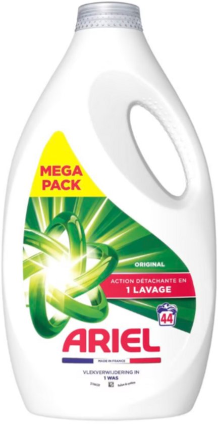 Ariel Original Vloeibaar Wasmiddel 1980ml, 44 wasbeurten
