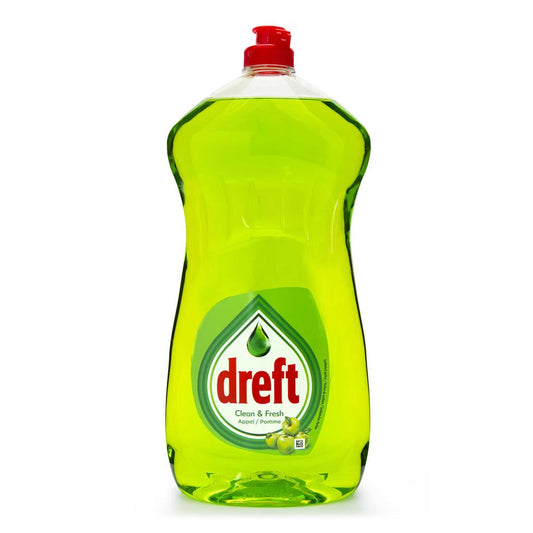 Dreft - Afwasmiddel - Vloeibaar - Clean & Fresh - Appel - 1250ml