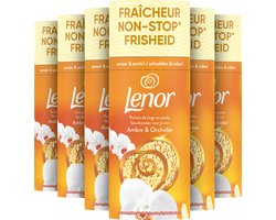 Lenor Geurbooster Amber & Orchidee - Wasparfum - 6 x 155g