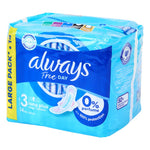 Always Free Day - Maandverband - 3 Long Plus Wings - Large Pack - 14 Stuks