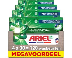 Ariel 3in1 Wasmiddel Pods Original - 4 x 30 wasbeurten
