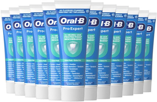 Oral-B Tandpasta Pro-Expert Frisse Adem - 12 x 75 ml - Voordeelverpakking