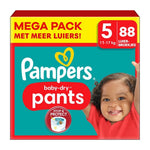 Pampers Premium Protection - Luiers - Size 5 - 11-17kg - + 10 Stuks Babydoekjes - 88 Stuks