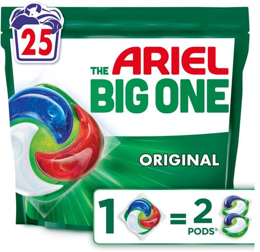 Ariel 3in1 Wasmiddel Pods The Big One Original - 25 wasbeurten