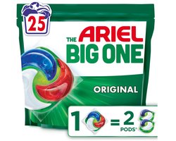 Ariel 3in1 Wasmiddel Pods The Big One Original - 25 wasbeurten