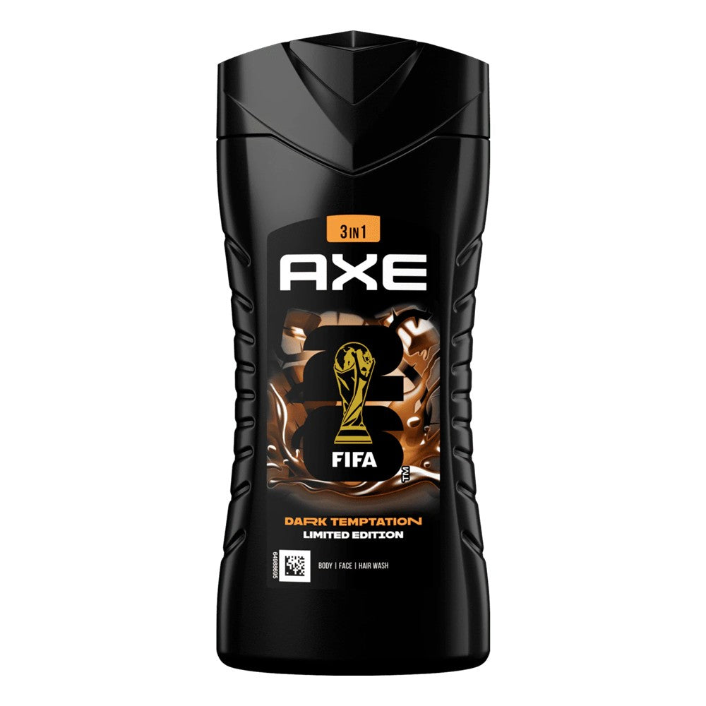 Axe - Douchegel - 3in1 - Dark Temptation - Dark Chocolate Scent - 250ml