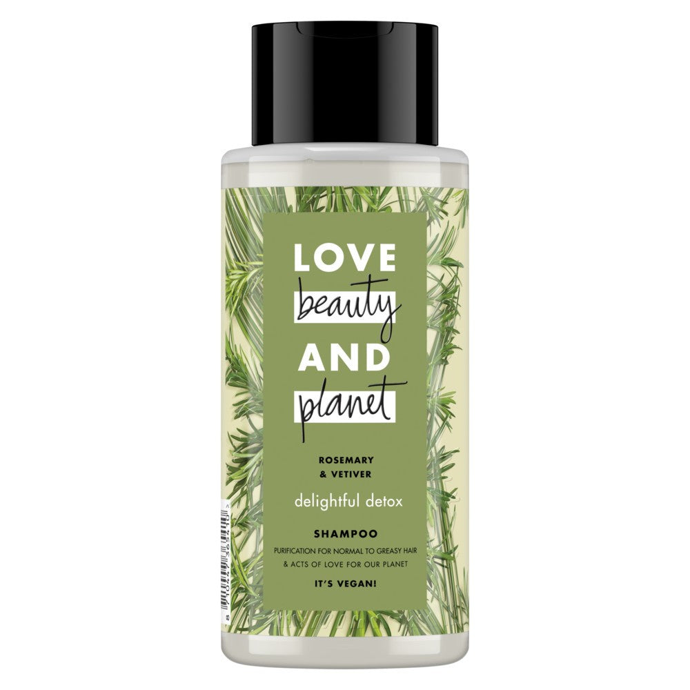 Love Beauty And Planet - Shampoo - Delightful Detox - Rosemary & Vetiver - 400ml