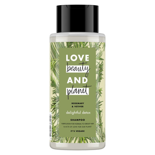 Love Beauty And Planet - Shampoo - Delightful Detox - Rosemary & Vetiver - 400ml