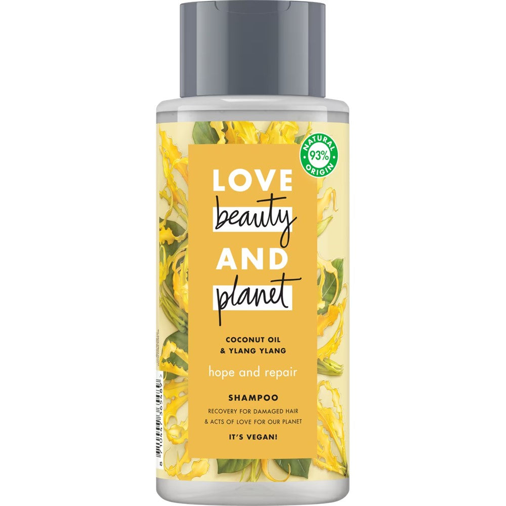 Love Beauty And Planet - Shampoo - Hope and Repair - Coconu Oil & Ylang Ylang - 400ml