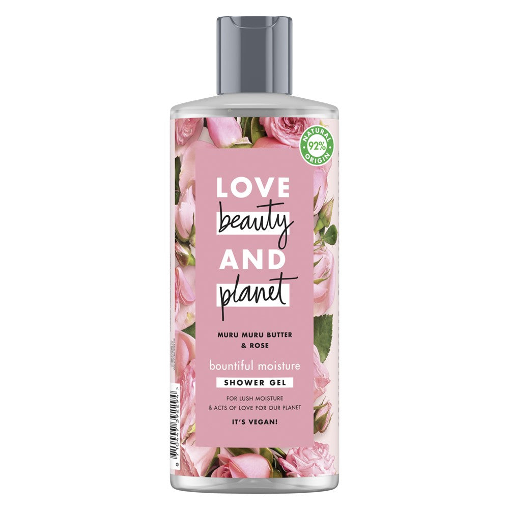 Love Beauty And Planet - Douchegel - Bountiful Moisture - Muru Muru Butter & Rose - 500ml