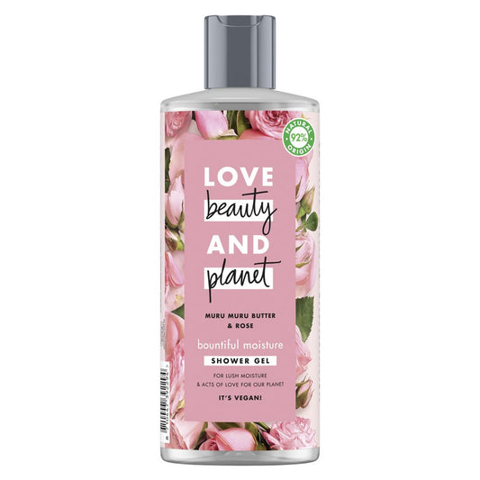 Love Beauty And Planet - Douchegel - Bountiful Moisture - Muru Muru Butter & Rose - 500ml