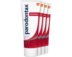 Parodontax Original - Tandpasta - tegen bloedend tandvlees - 4x75 ml