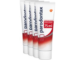 Parodontax Original - dagelijkse Tandpasta - tegen bloedend tandvlees - 4x75 ml