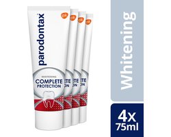 Parodontax Complete Protection Whitening Tandpasta 4 X 75 ML