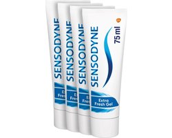 Sensodyne Extra Fresh Gel tandpasta voor gevoelige tanden 4 x 75 ml