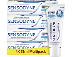 Sensodyne Repair & Protect – Tandpasta – Gevoelige tanden – Multipack – 4 x 75 ml