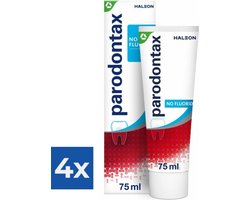 Parodontax Fluoridevrij 4x 75ml - Tandpasta