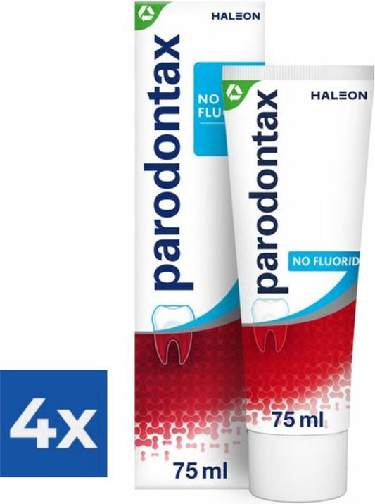 Parodontax Fluoridevrij 4x 75ml - Tandpasta