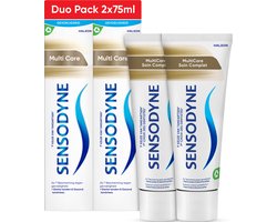 Sensodyne Multi Care – Tandpasta – Gevoelige tanden – Duo Pack – 2 x 75 ml