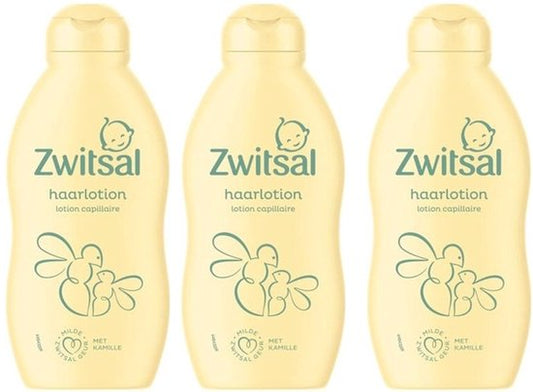 Zwitsal Baby Goedemorgen Haarlotion - 3 x 200 ml - Voordeelverpakking