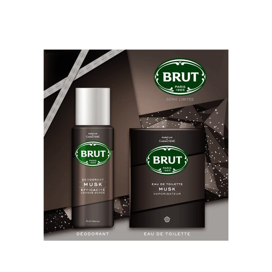 Brut - Geschenkset - Musk - Deodorant - Eau De Toilette - 300ml