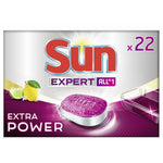 Sun All-in One - Vaatwas - Tablet - Expert - Extra Power - Lemon - 22Wb/385g