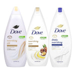 Dove - Douchegel - Gemengde Doos - 3 Assortimenten - 6x750ml