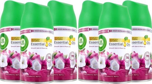 Air Wick - Freshmatic - Luchtverfrisser Navulling - Lelie - 6 x 250 ML - Voordeelverpakking