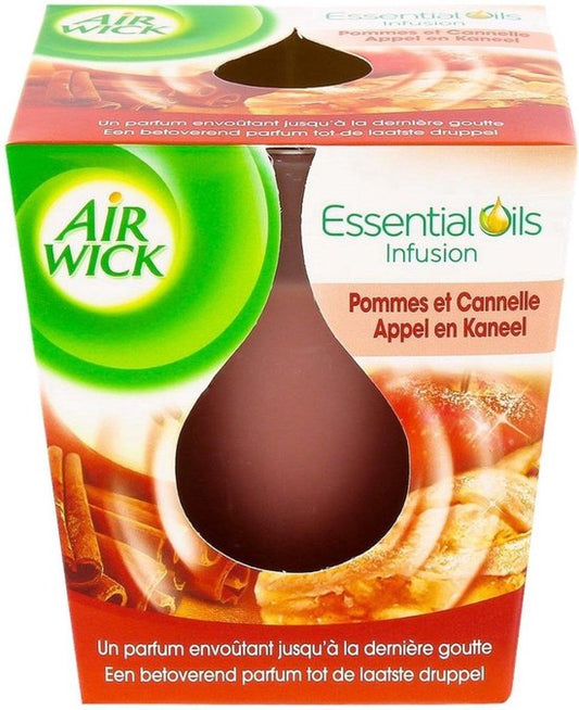 Air wick Geurkaars Appel en Kaneel Geur kaars - Apple Cinnamon candle