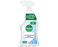 Dettol - Allesreiniger - Spray - Zonder Bleek - Perfecte Hygiëne - 750ml
