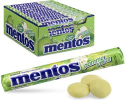 Mentos Green Apple - Snoep - Vegan - 1x40rollen