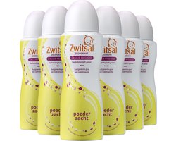 Zwitsal Poederzacht Deodorant Spray - 6 x 100 ml - Voordeelverpakking