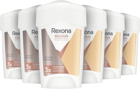 Rexona Maximum Protection Anti-Transpirant Deodorant Stick - Active Shield - 6 x 45 ml - Voordeelverpakking
